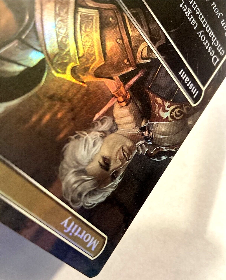 MTG Mortify RAINBOW FOIL Secret Lair x Astarion's Thirst 1801 NM - Image 4 of 4