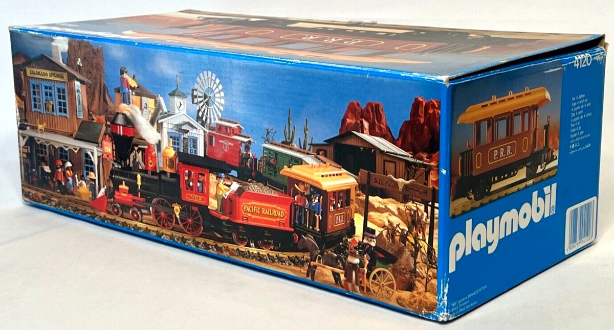 Playmobil(プレイモービル) RCトレイン RCエクスプレス 4020 Playmobil 4120 Western Train Passenger Car New in Box | eBay