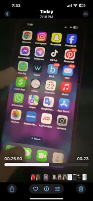 iPhone 14 Plus Unlocked With TicTok Downloaded Still