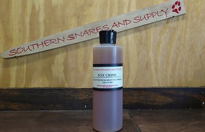 8 OZ RED FOX URINE TRAPPING LURE RED FOX URINE PURE MEAT FED