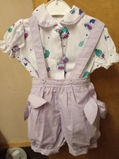 Baby girls shorts set, 0-9 months