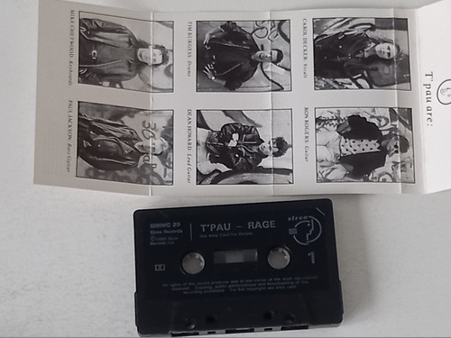 T'PAU RAGE CASSETTE TAPE - Picture 4 of 7