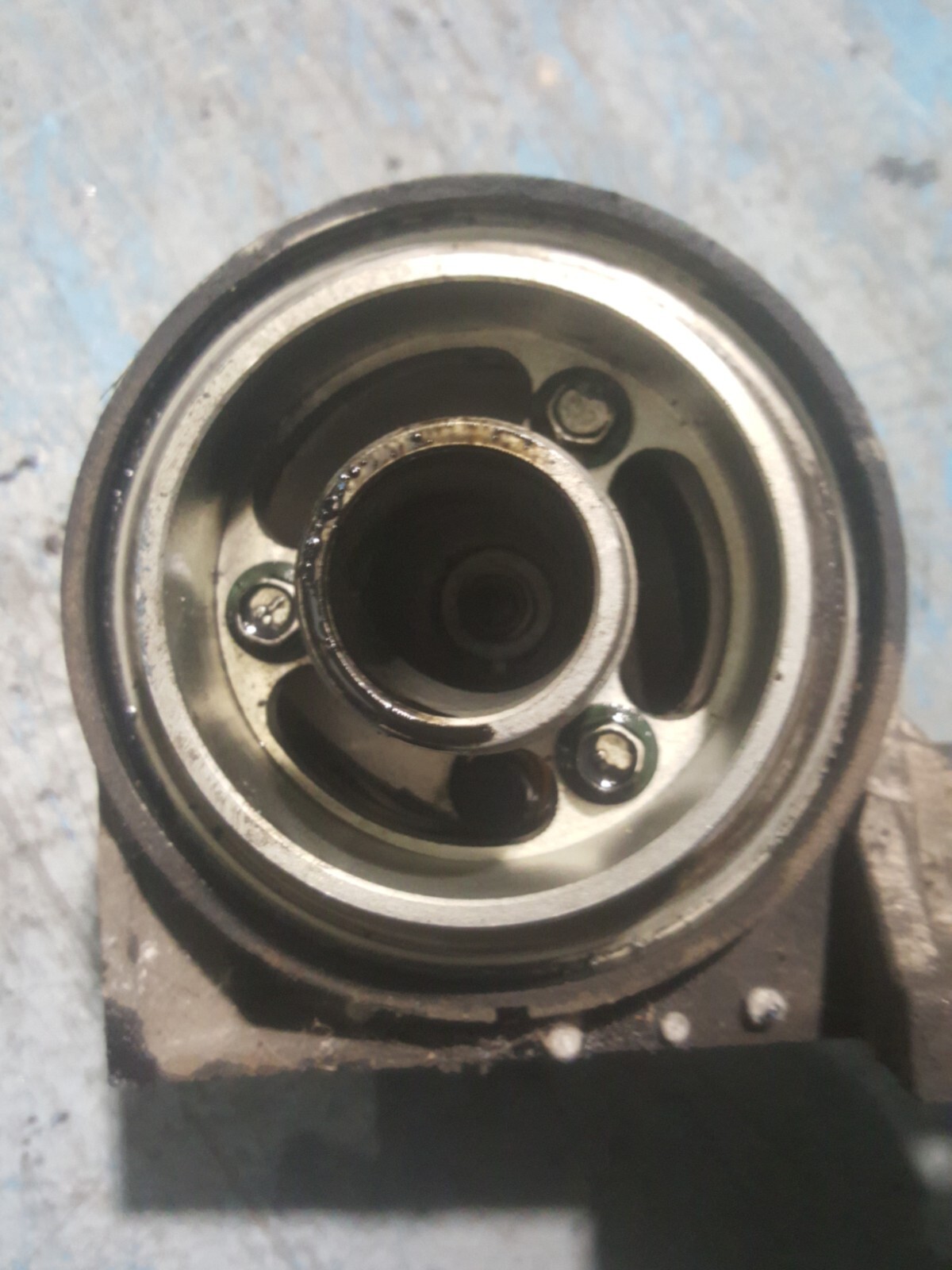 Navistar International Maxxforce 10 Oil Filter Base 1841989C3 Less 
