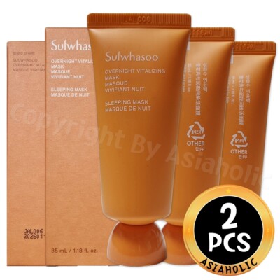 Sulwhasoo Overnight Vitalizing Mask 35ml x 2pcs (70ml) Sample Newest Version