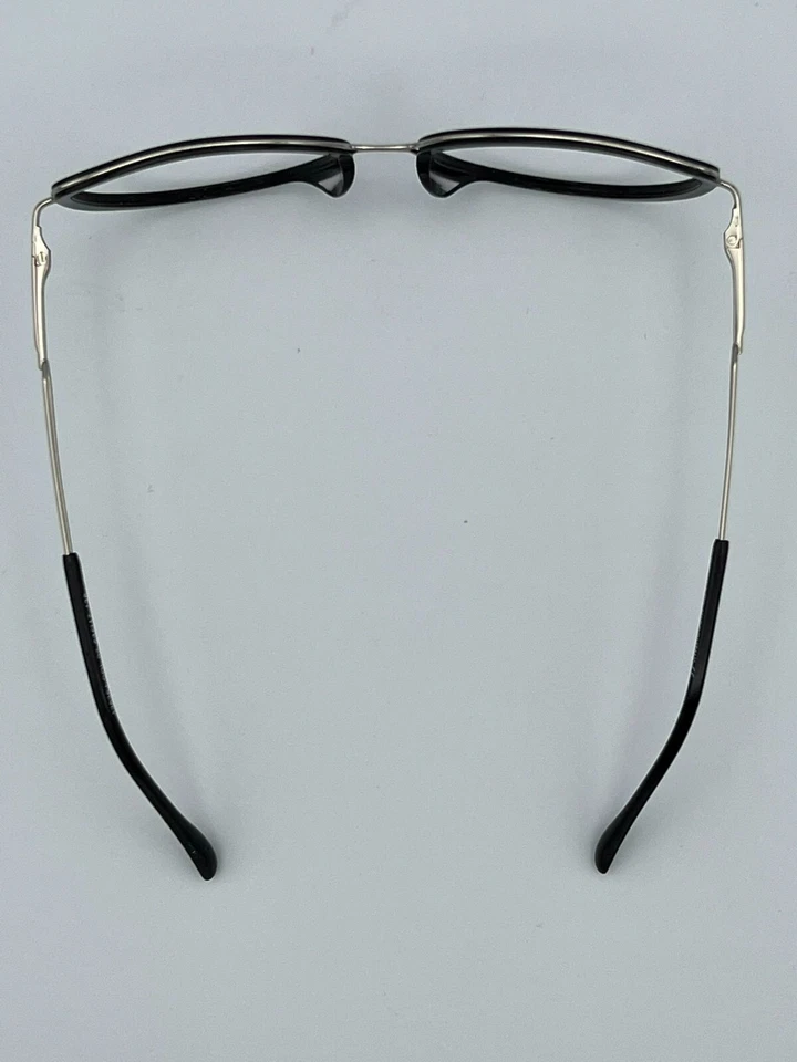 Marco de gafas de gato grande Tiffany 12636J color plata y negro 53-17 Foto 3 de 4