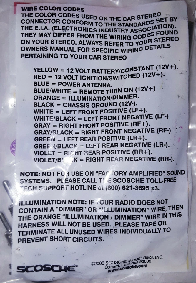 Scosche MDAKB | Kit Adaptador Antena Micro/Delco (¡Nuevo!) Foto 2 de 2