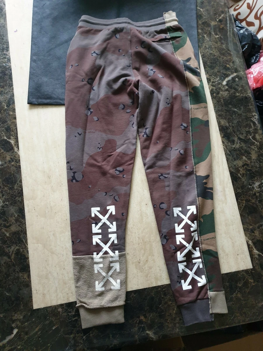 Off white cheap camo joggers