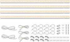 Barrina T5 LED Grow Light Full Spectrum 2FT 40W (4x10W) Plug and Play Yellow