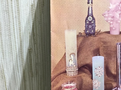 Poured Candles and Trims Vintage 1965 Hazel Pearson Handicrafts Booklet - Picture 3 of 9
