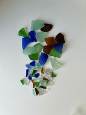 Tumbled Vintage Glass, Crafting, Mosaic, Mixed Media, SeaGlass