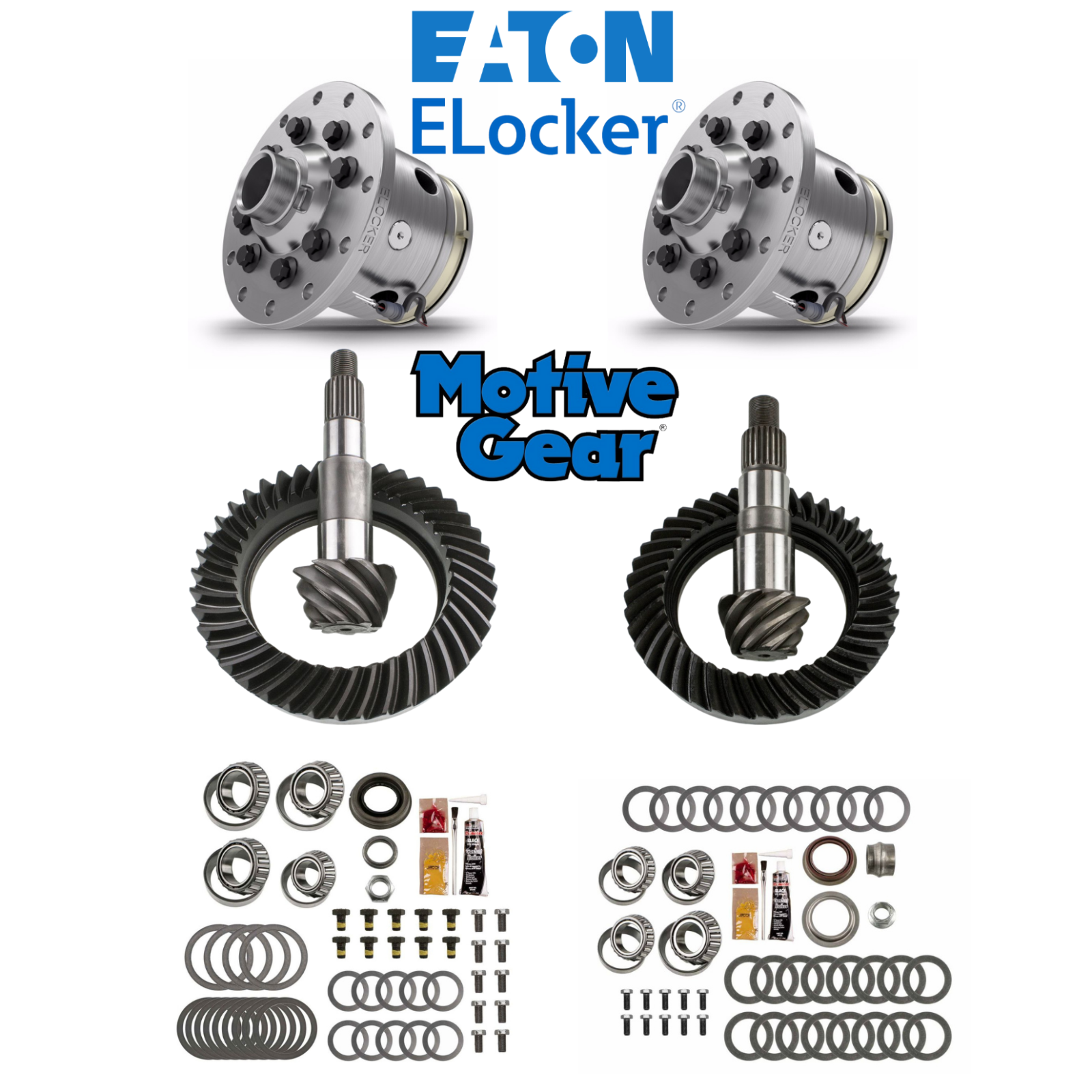 USA Standard Jeep JK Non-Rubicon Ring And Pinion Install Kit Package (Choose Ratio