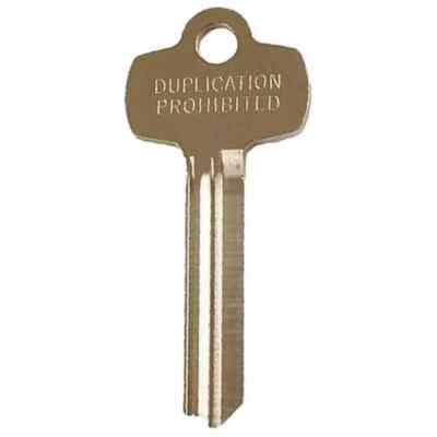 Best 1A1J1  KS473KS800 Key Blank, Standard, J Keyway, 1/2in.