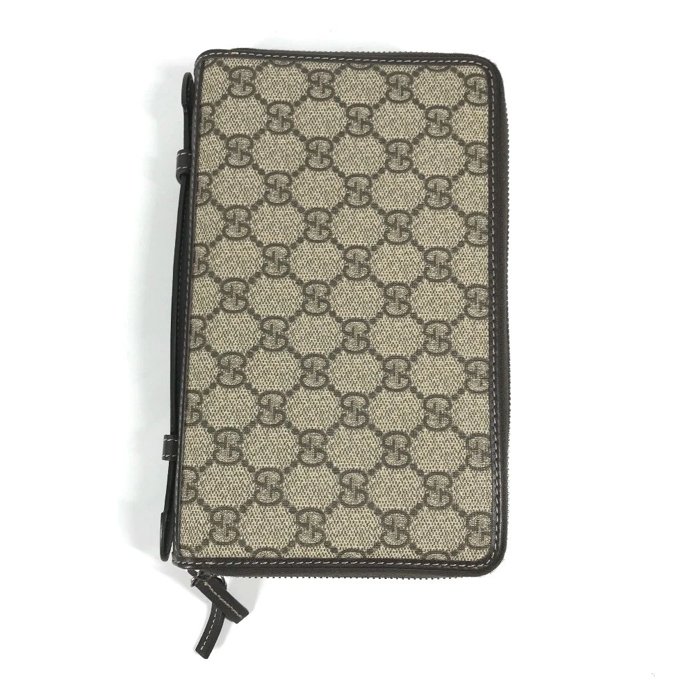 GUCCI 336298 GG Supreme Long Portefeuille Sac à Main Pochette Sac de Voyage