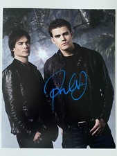 PAUL WESLEY In Person Signed Autograph 20x25cm Vampire Diaries