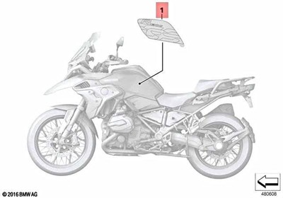 Genuine BMW K50 0A61 0A71 0A81 Lettering Left 51148566727 | eBay