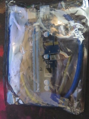 MODULE PCI-E 1X TO 16X RISER CARD NEW LOT OF 5 PCE164-N03
