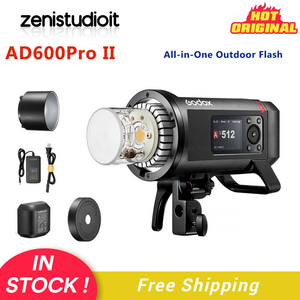US Godox AD600Pro II 2.4G TTL HSS Outdoor Flash Light For