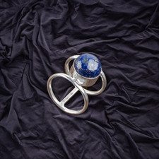 Lapis Lazuli Gemstone 925 Sterling Silver Ring Handmade Jewelry Ring