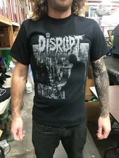 DISRUPT Shirt discharge venom motorhead inepsy g.i.s.m. kbd metal punk  dystopia