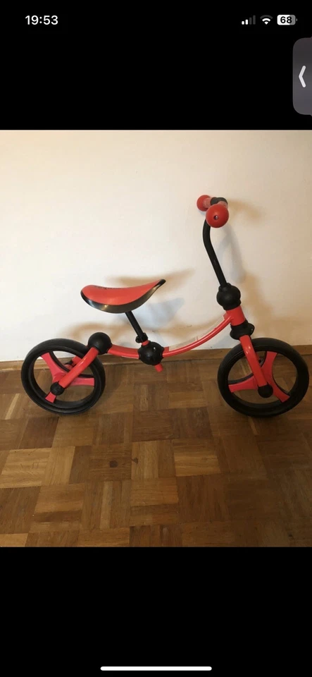 Mädchen Laufrad von smar Trike Rot 