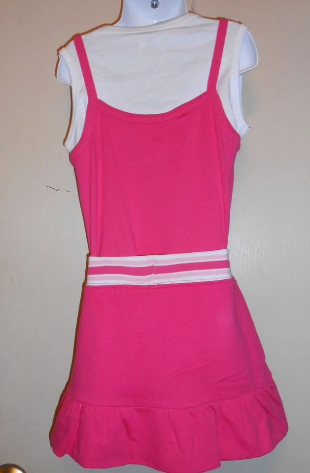 Falda Hello Kitty de Sanrio Niñas Primavera Verano + Top Gráfico Fushia 6 Nueva con Etiquetas Foto 2 de 4