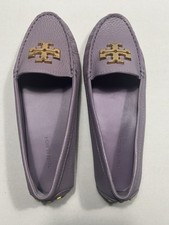 Tory Burch Purple Flats Mules Sandals Size 6