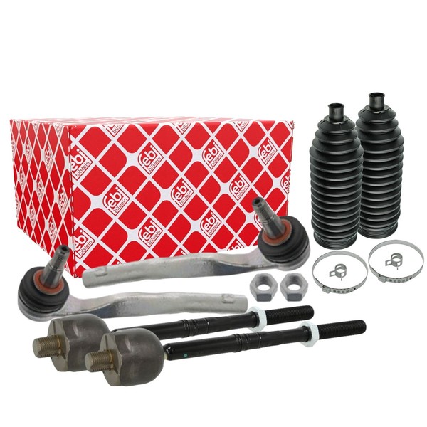 Febi Axialgelenk Spurstangenkopf Manschette Satz FüR Mercedes W212 S212 X204-image