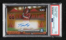 2024 Bowman Scouts Top 100 Gold Refractor 10/50 Tommy Troy PSA 7 Auto 1k9t