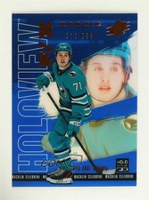 2024-25 SPx Holoview F/X Rookies Blue 213/399 Macklin Celebrini #HV-48 0bn4