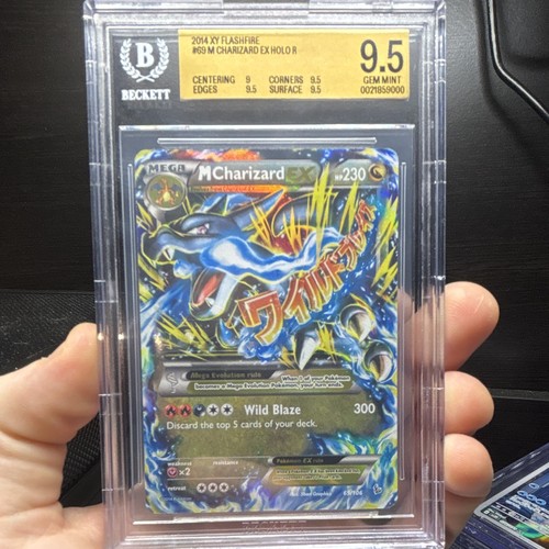 M Charizard-EX graded BGS 9.5 for sale on eBay