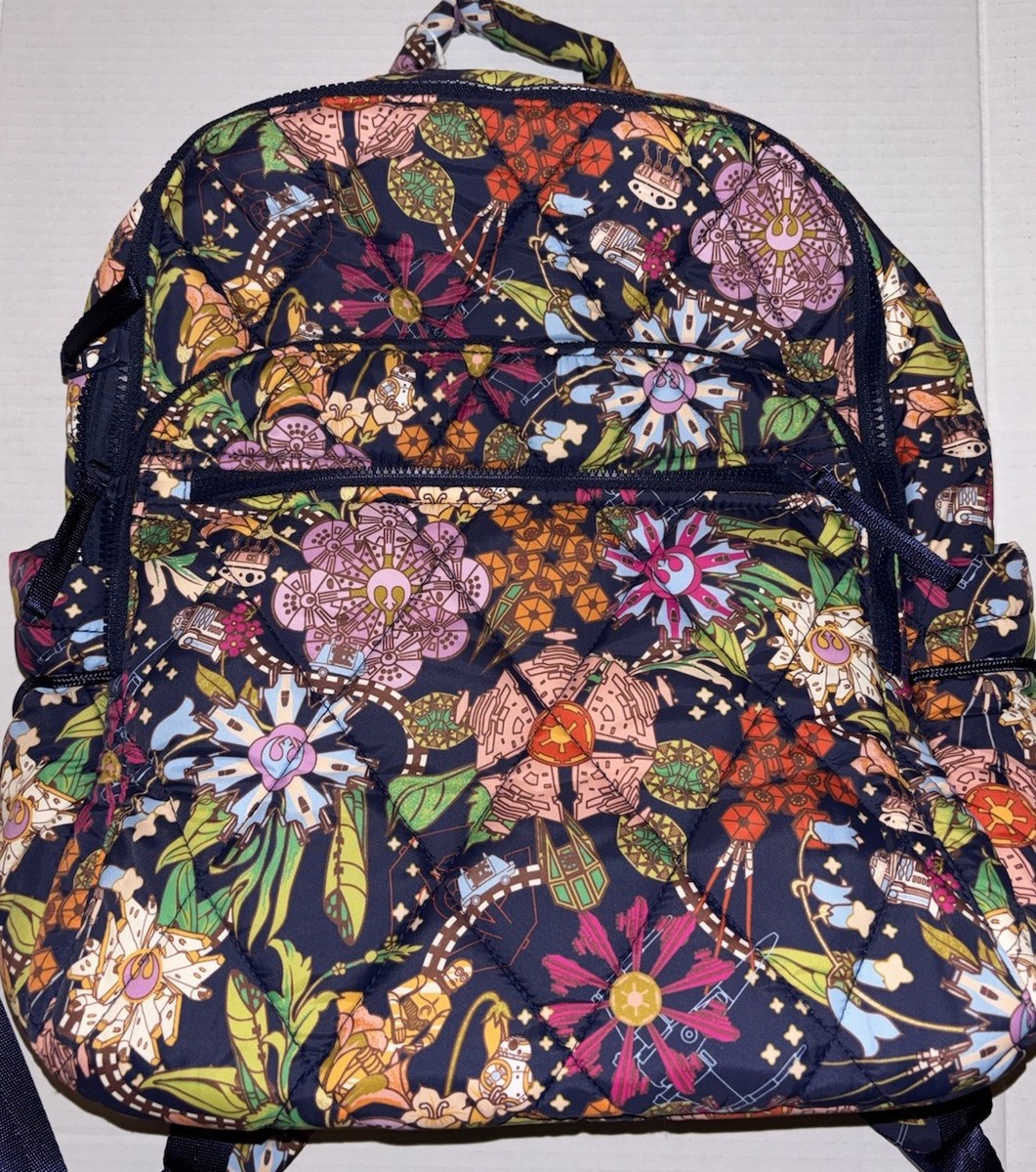 NWT Vera Bradley Bancroft Backpack Bag Disney Star Wars  display picture 1