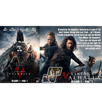 Vikings: Valhalla DVD  Complete Season 1 2022  Free Region CD  English Audio
