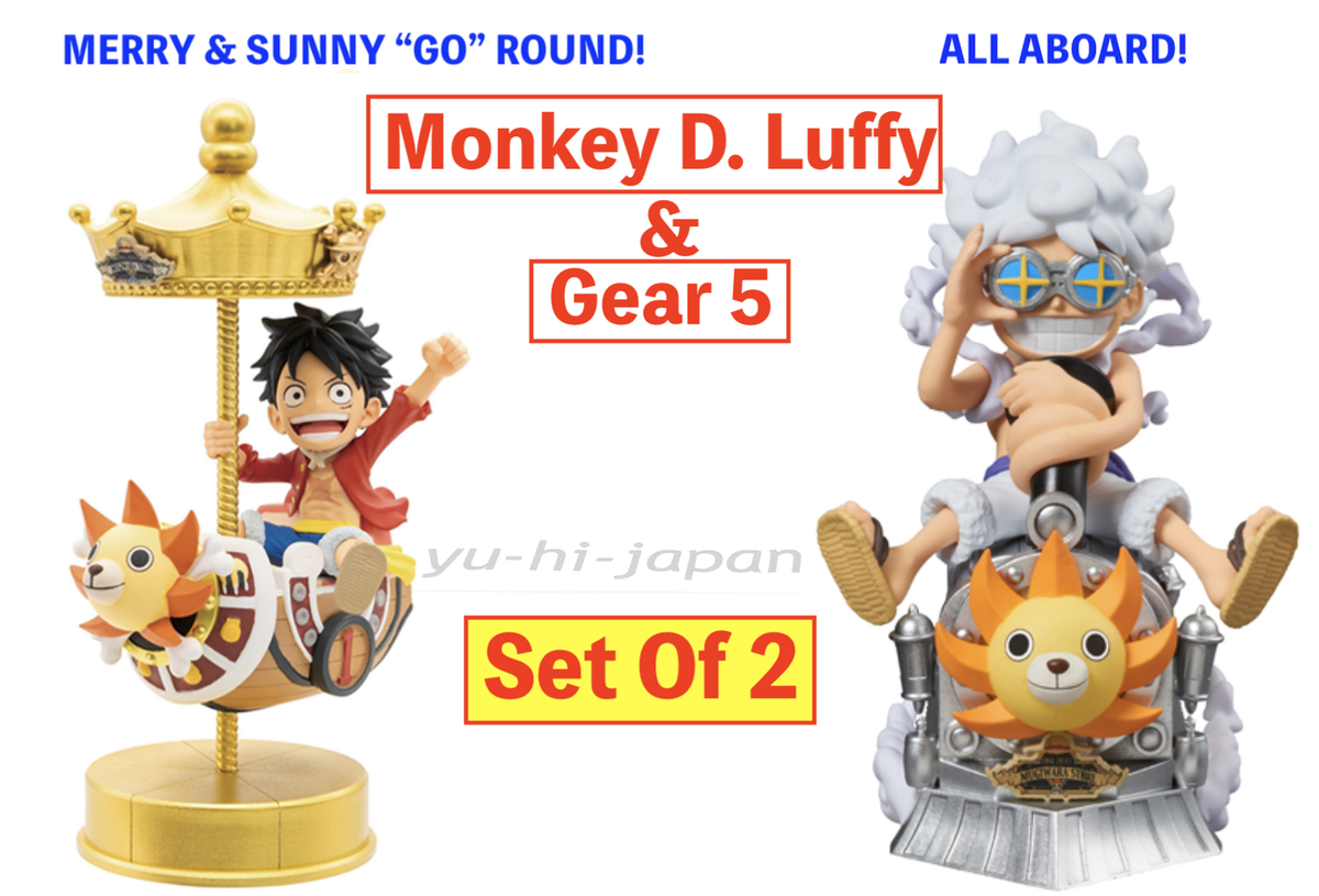 ONE PIECE WCF MERRY & SUNNY GO ROUND ALL ABOARD! Luffy & Gear 5