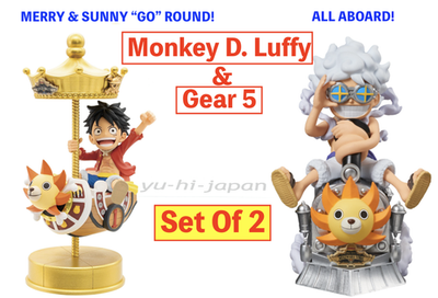 ONE PIECE WCF MERRY & SUNNY GO ROUND ALL ABOARD! Luffy & Gear 5