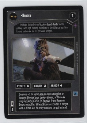 2000 Star Wars CCG: Reflections 2 Premium Set Snoova
