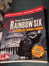 Tom Clancy's Rainbow Six Gold Edition Prima Official Strategy Game Guide