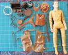 Marx Johnny West Figure #62 w 18/19 Accessories  Jane, Jamie, Jay, Josie