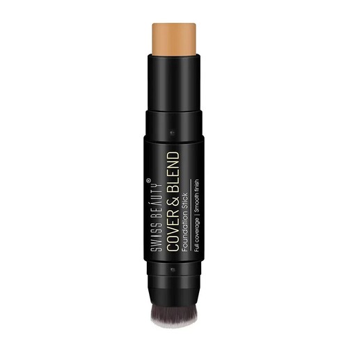 Swiss Beauty Stick De Fundación Cover & Blend Color Sandalwood 12g U714 - Imagen 1 de 5