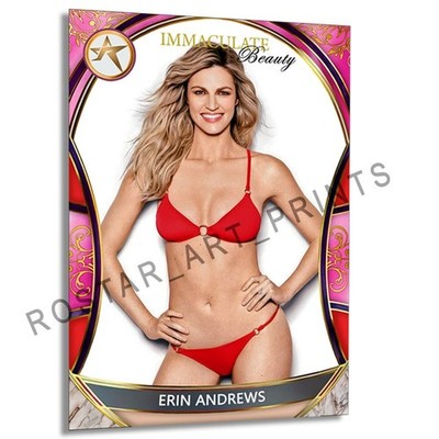 ERIN ANDREWS Beauty Card GOF Rostar CUSTOM SP Limited Card EAW3