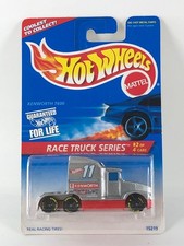 Hot Wheels Kenworth T600 Silver 1995 Race Truck Series 2/4 #381