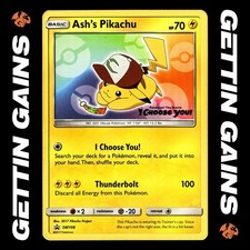 Ash's Pikachu #SM108 Prices | Pokemon Promo | Pokemon Cards