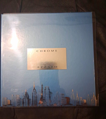 Azzaro Chrome Chromotized Edition 2 Pc Gift Set 3.4 oz EDT After Shave Balm