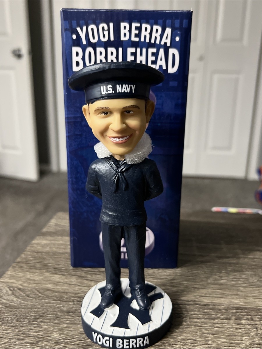 Yogi Berra ボブルヘッド人形 New 2025 Yogi Berra NY New York Yankees U.S. Navy Bobblehead 6/6