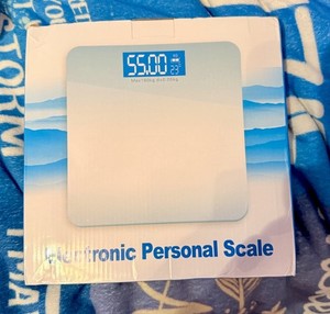 Digital Electronic Personal Scale, Glass Modern Bathroom Scale, Multicolor