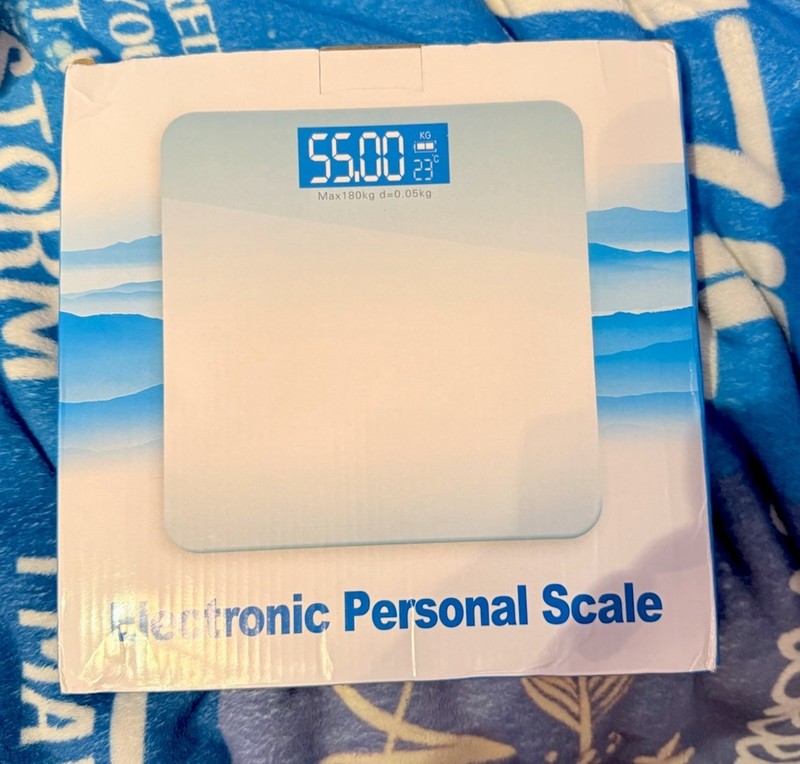Digital Electronic Personal Scale, Glass Modern Bathroom Scale, Multicolor