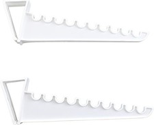 2 Pack over the Door Valet Hook Space Saver Holds 10 Hangers Hanging System Clos