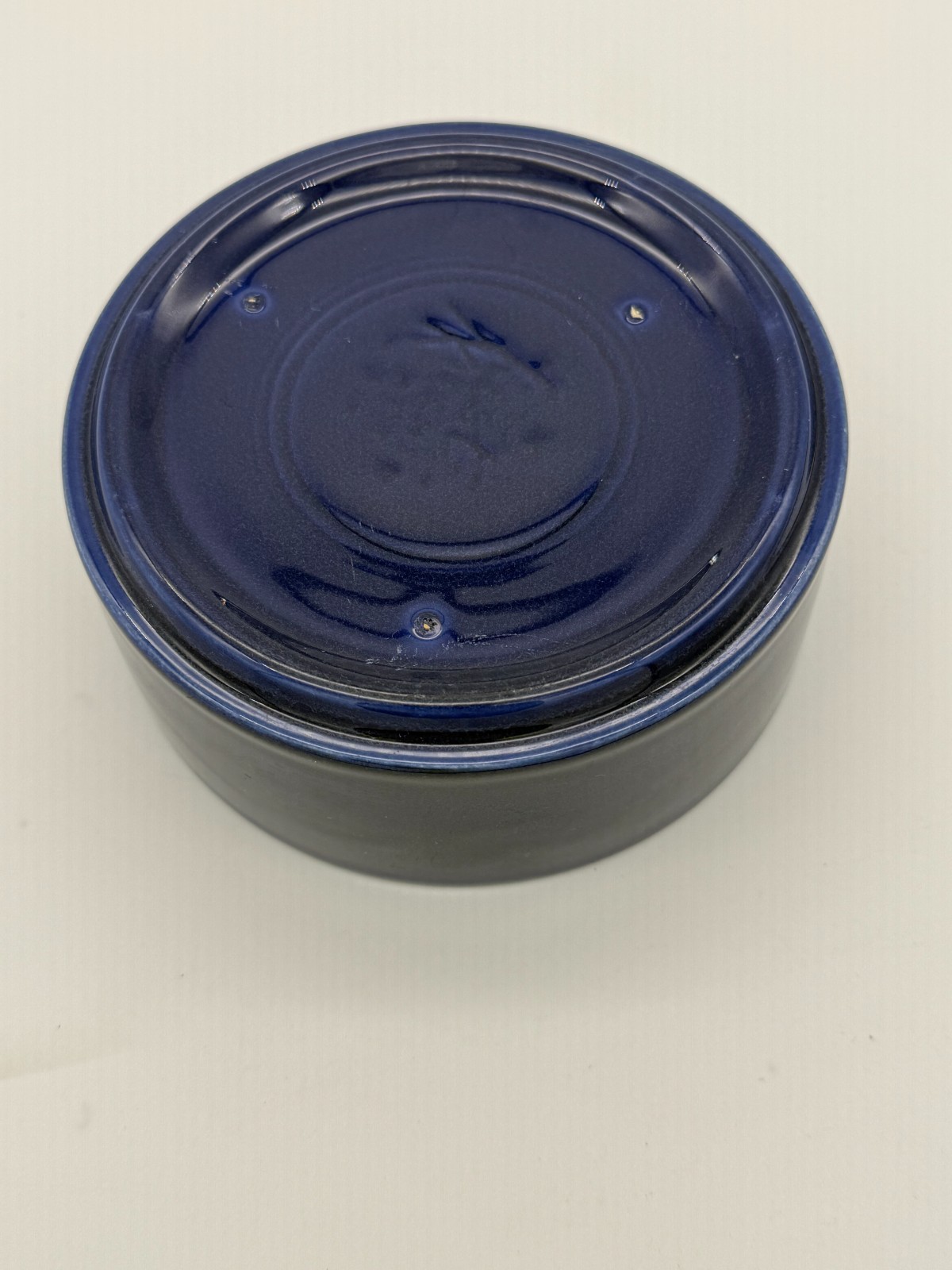 Vintage Fiestaware Kitchen Kraft Set of  4 Stacking Refrigerator Dishes w/Lid