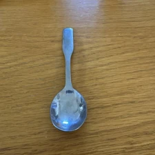 Sanitoy Baby Spoon Stainless Steel Japan Vintage Souvenir Spoon Collectible