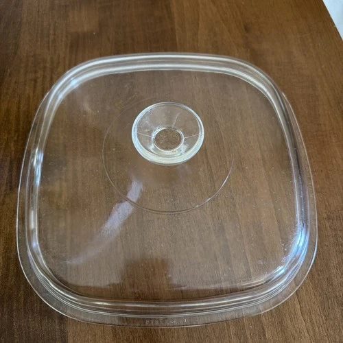 Vintage Pyrex Dome Glass Lid A12C for Corning Ware 10x10 Inch Square Casserole