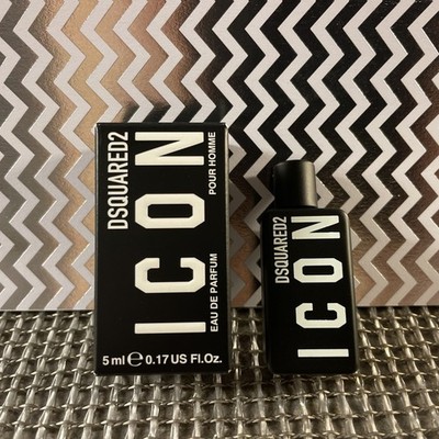 Parfum Miniatur ICON, DSQUARED 2, 5 ml EdP pour Homme & Box
